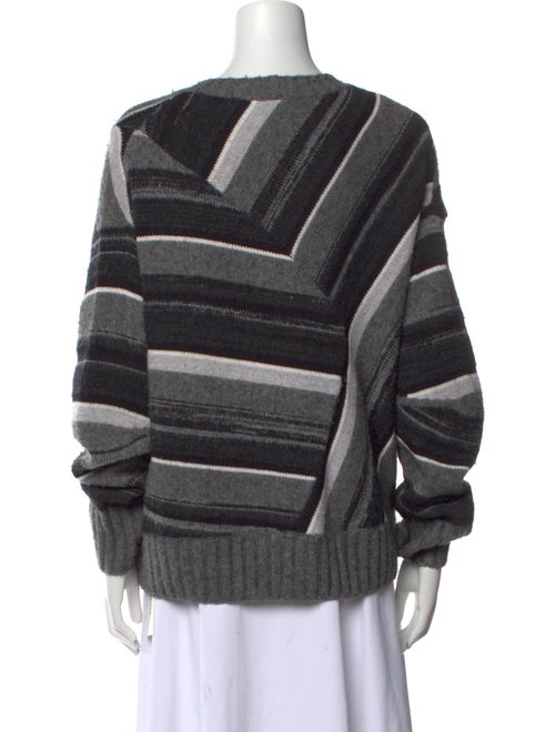 Helmut Lang Wool Striped Sweater