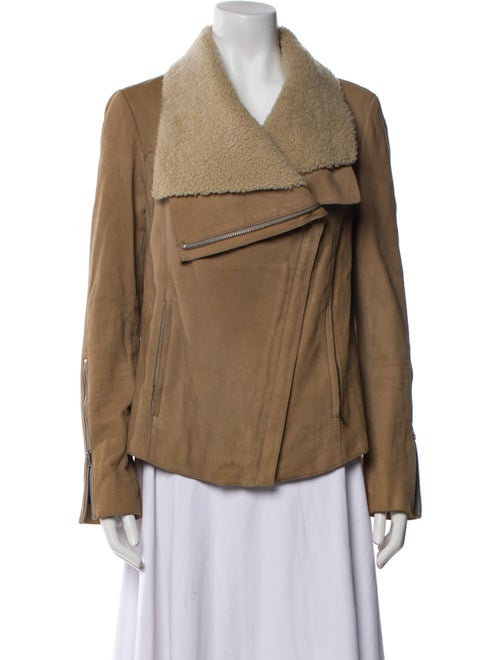 Helmut Lang Goat Leather Fur Jacket