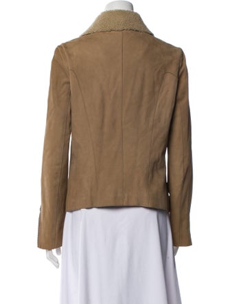 Helmut Lang Goat Leather Fur Jacket