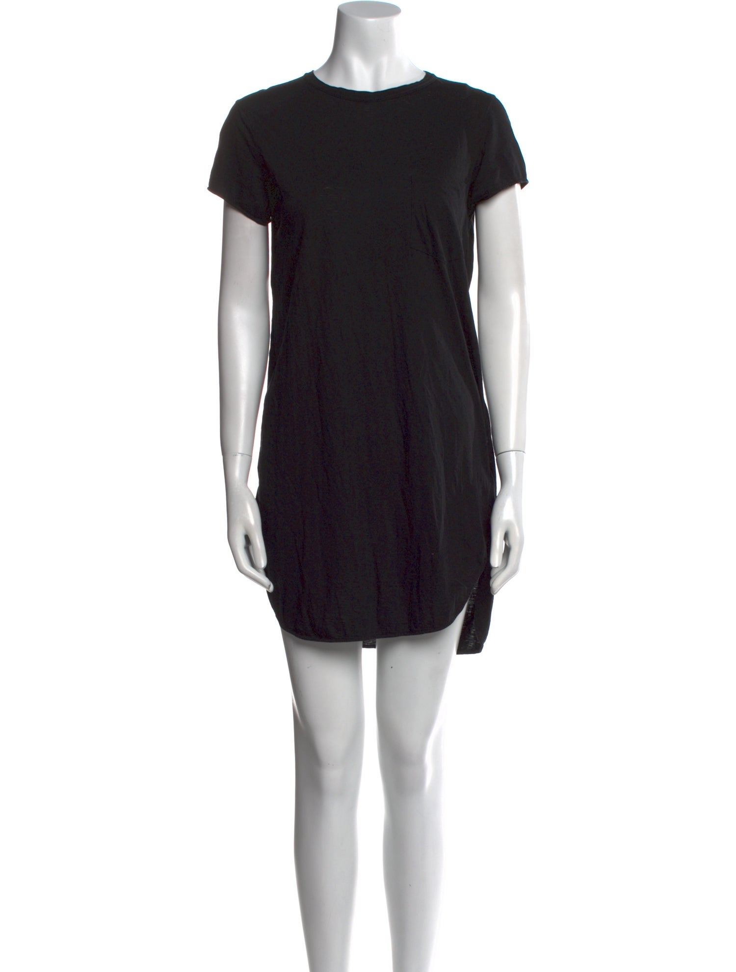 Helmut Lang Crew Neck Mini Dress
