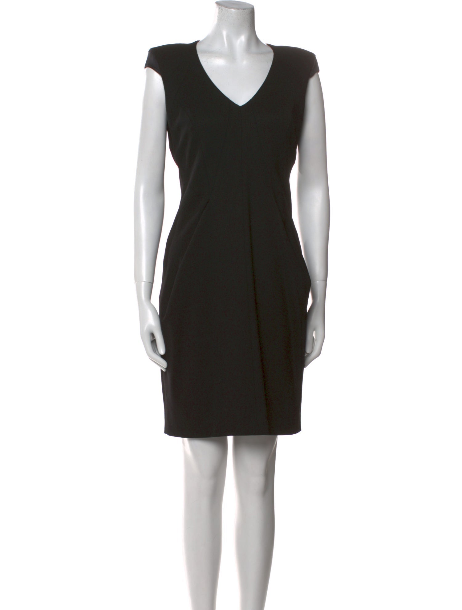 Helmut Lang Virgin Wool Mini Dress