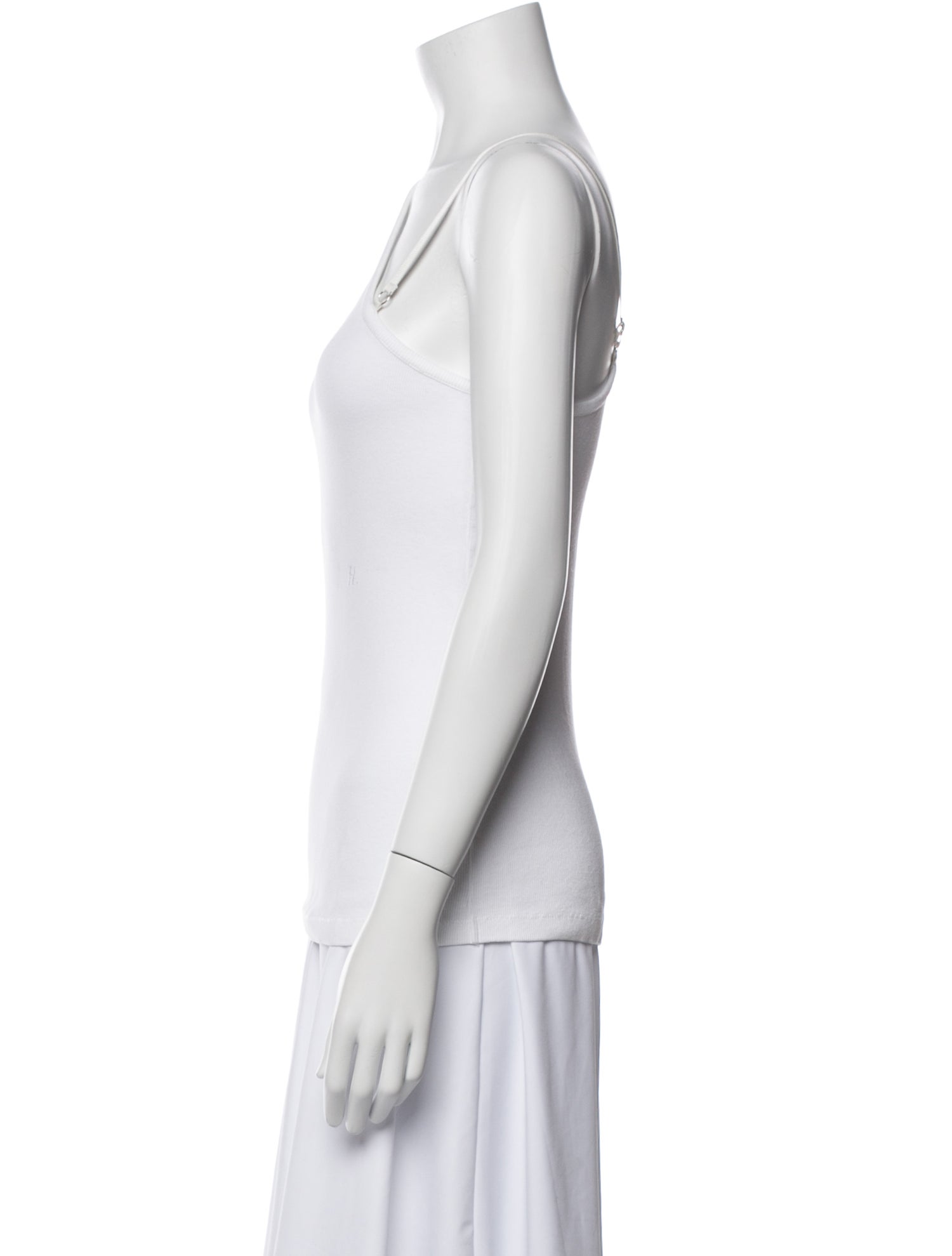 Helmut Lang One-Shoulder Sleeveless Top