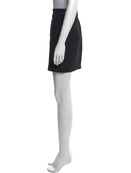 Helmut Lang Virgin Wool Mini Skirt