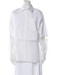Helmut Lang Long Sleeve Button-Up Top