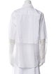 Helmut Lang Long Sleeve Button-Up Top