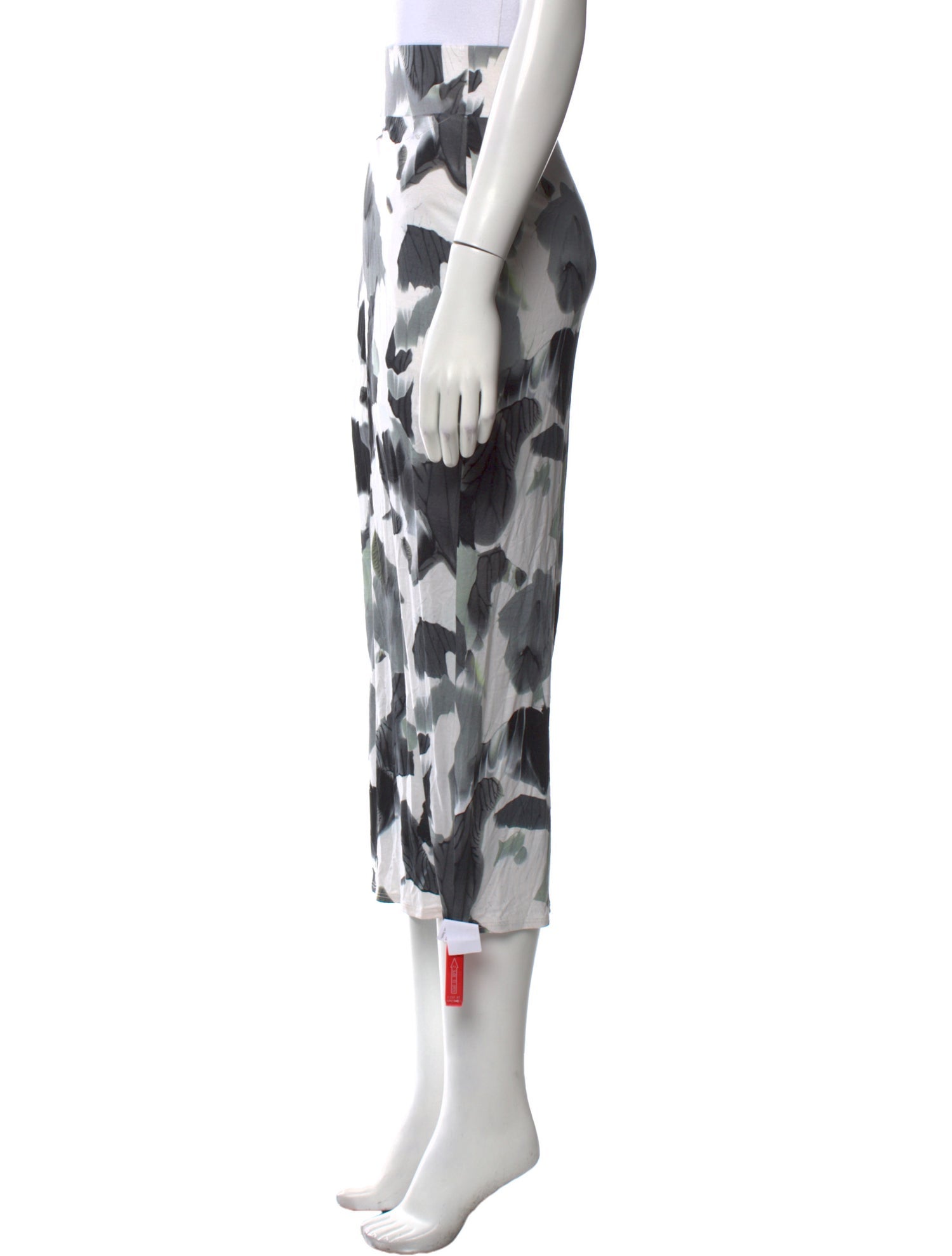 Helmut Lang Silk Midi Length Skirt