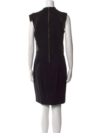 Helmut Lang Lamb Leather Knee-Length Dress