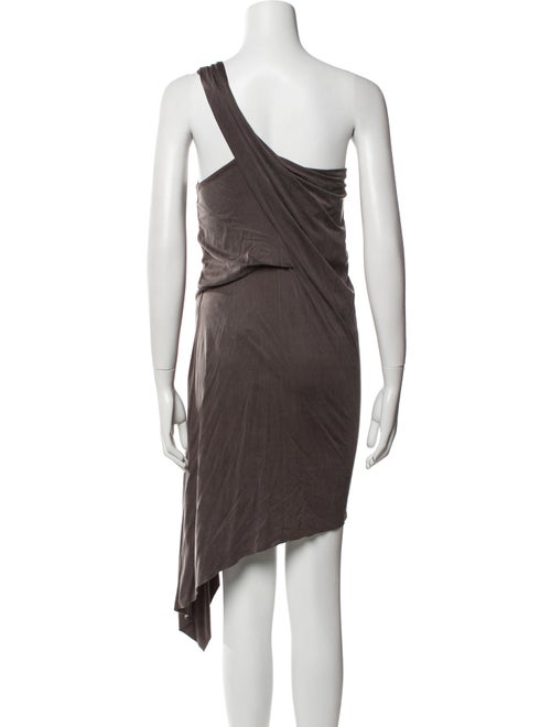 Helmut Lang One-Shoulder Midi Length Dress