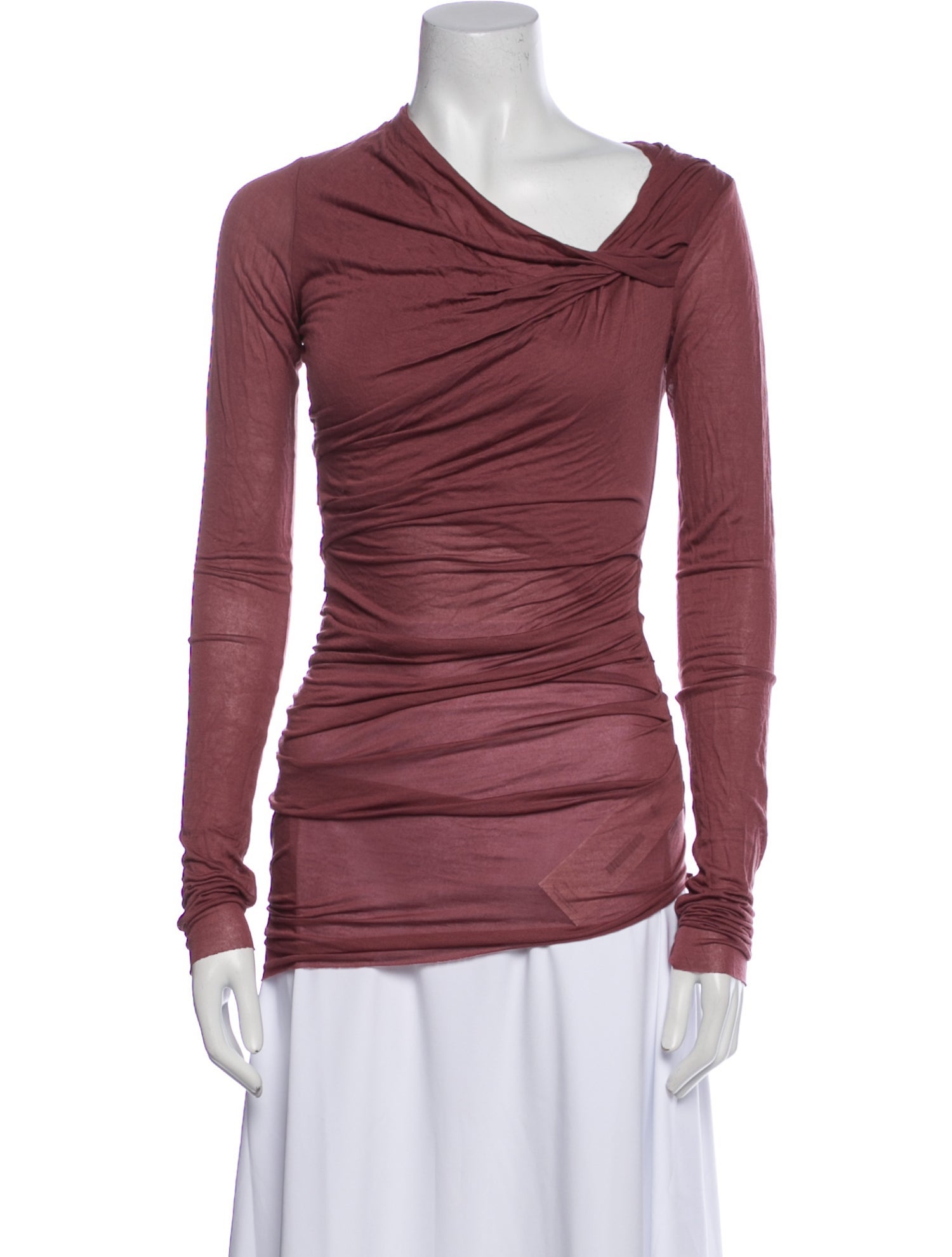 Helmut Lang Cowl Neck Long Sleeve Top w/ Tags