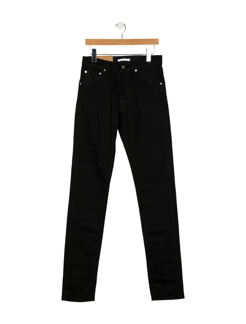 Helmut Lang High-Rise Straight Leg Jeans