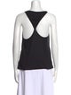 Helmut Lang Silk Scoop Neck Top