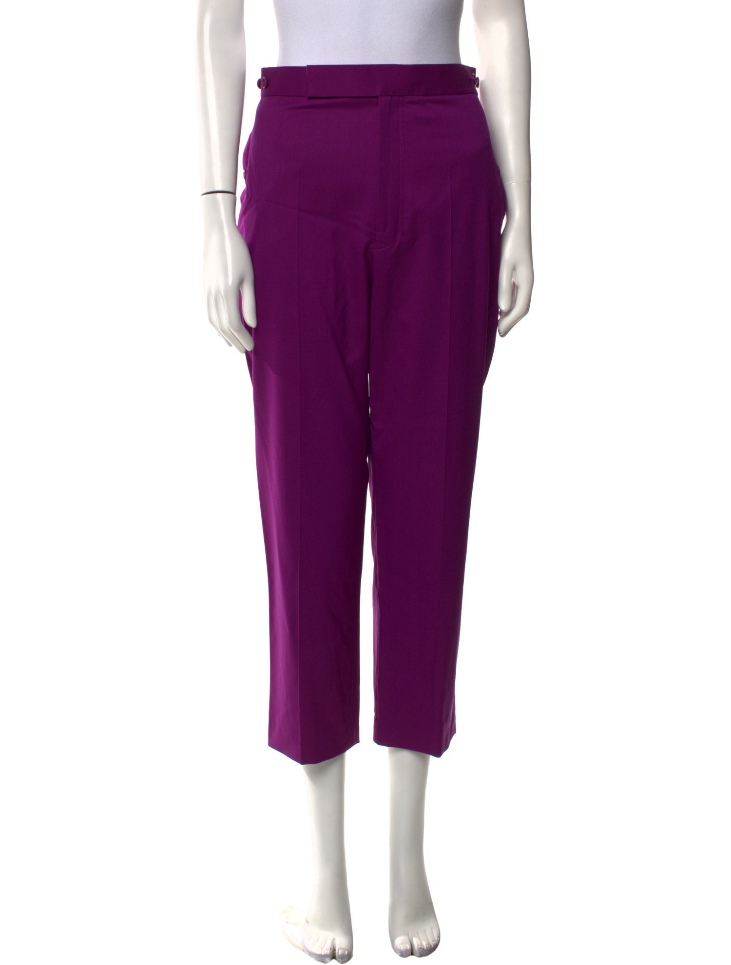 Helmut Lang Virgin Wool Straight Leg Pants