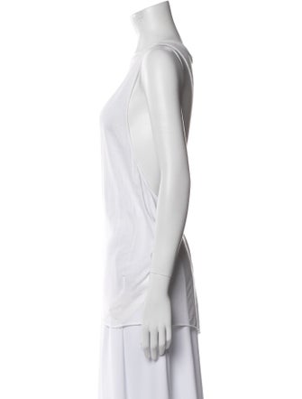 Helmut Lang Scoop Neck Sleeveless Top