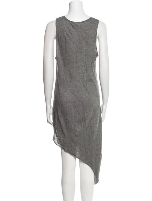 Helmut Lang Scoop Neck Midi Length Dress