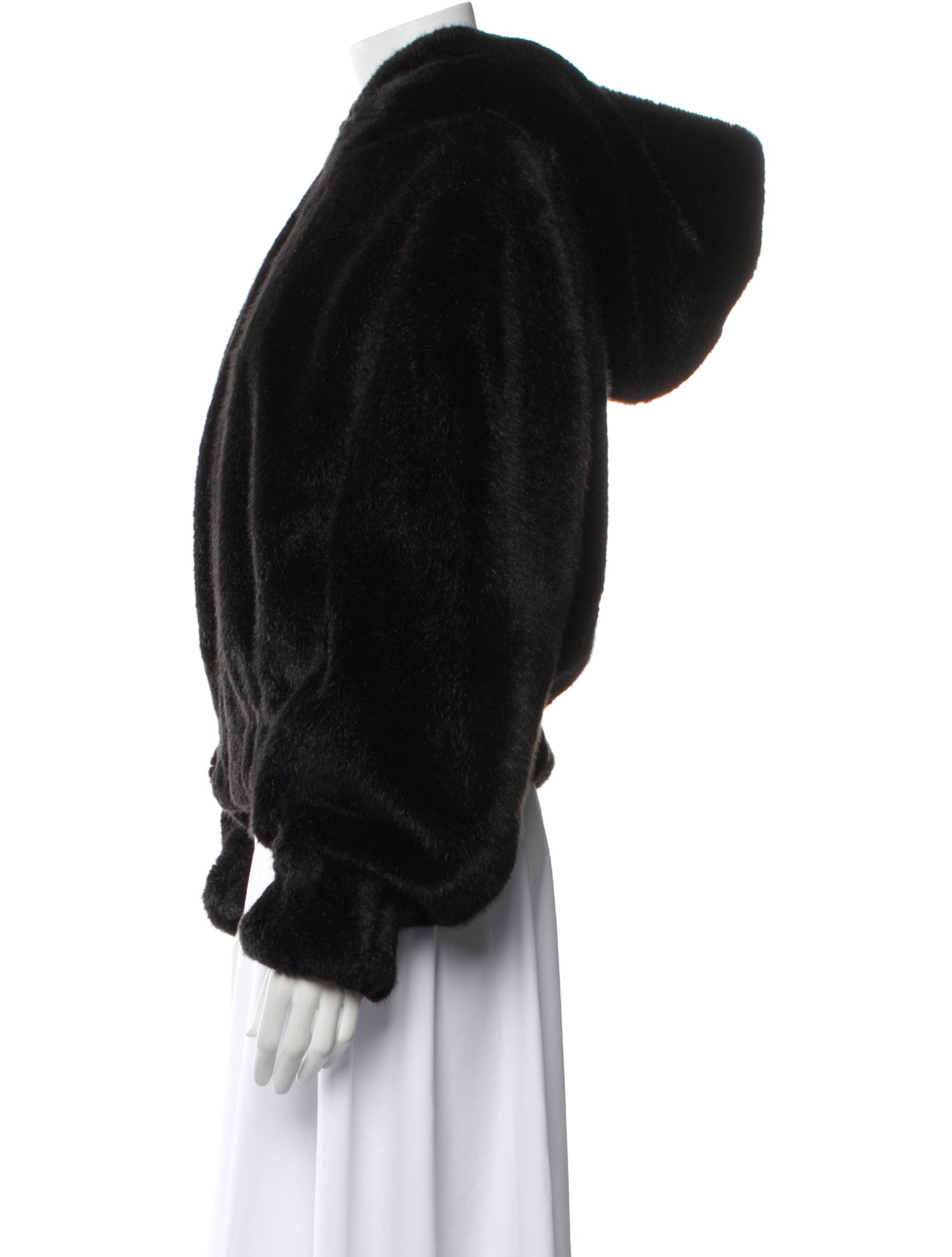 Helmut Lang Faux Fur Faux Fur Jacket