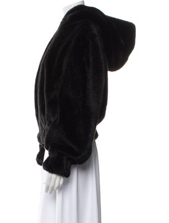 Helmut Lang Faux Fur Faux Fur Jacket