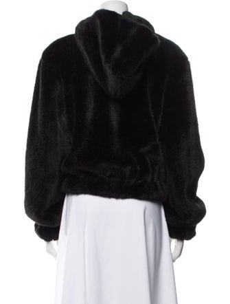 Helmut Lang Faux Fur Faux Fur Jacket
