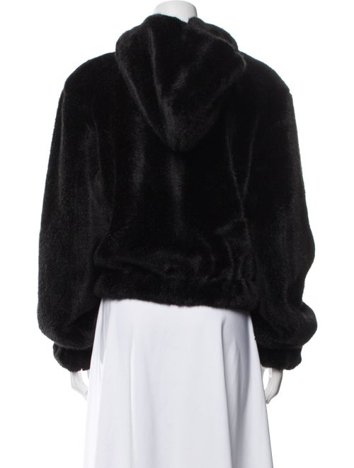 Helmut Lang Faux Fur Faux Fur Jacket