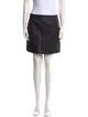 Helmut Lang Lamb Leather Mini Skirt