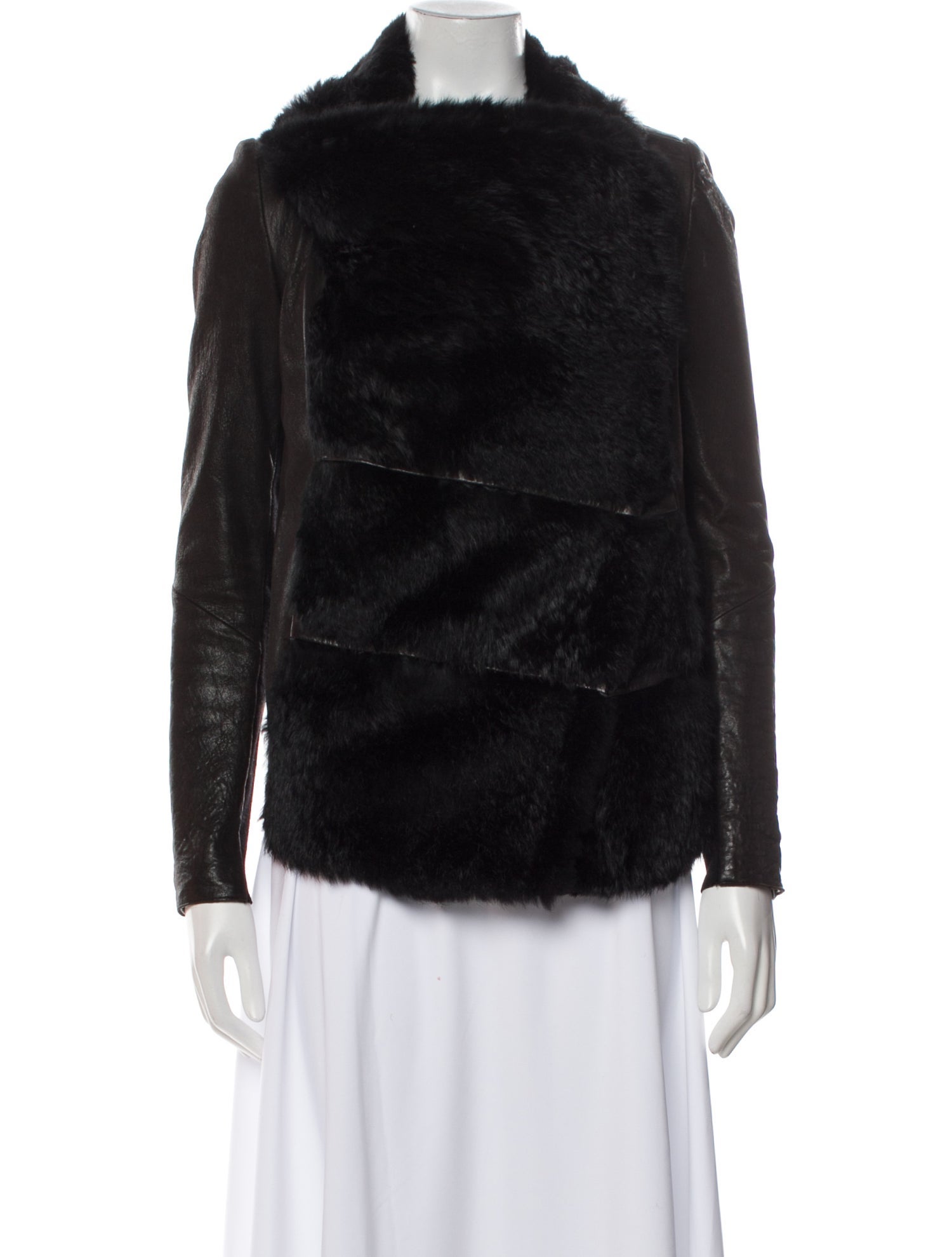 Helmut Lang Cashmere Fur Jacket