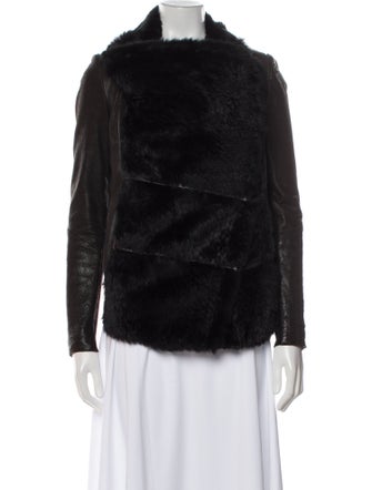 Helmut Lang Cashmere Fur Jacket