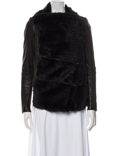 Helmut Lang Cashmere Fur Jacket