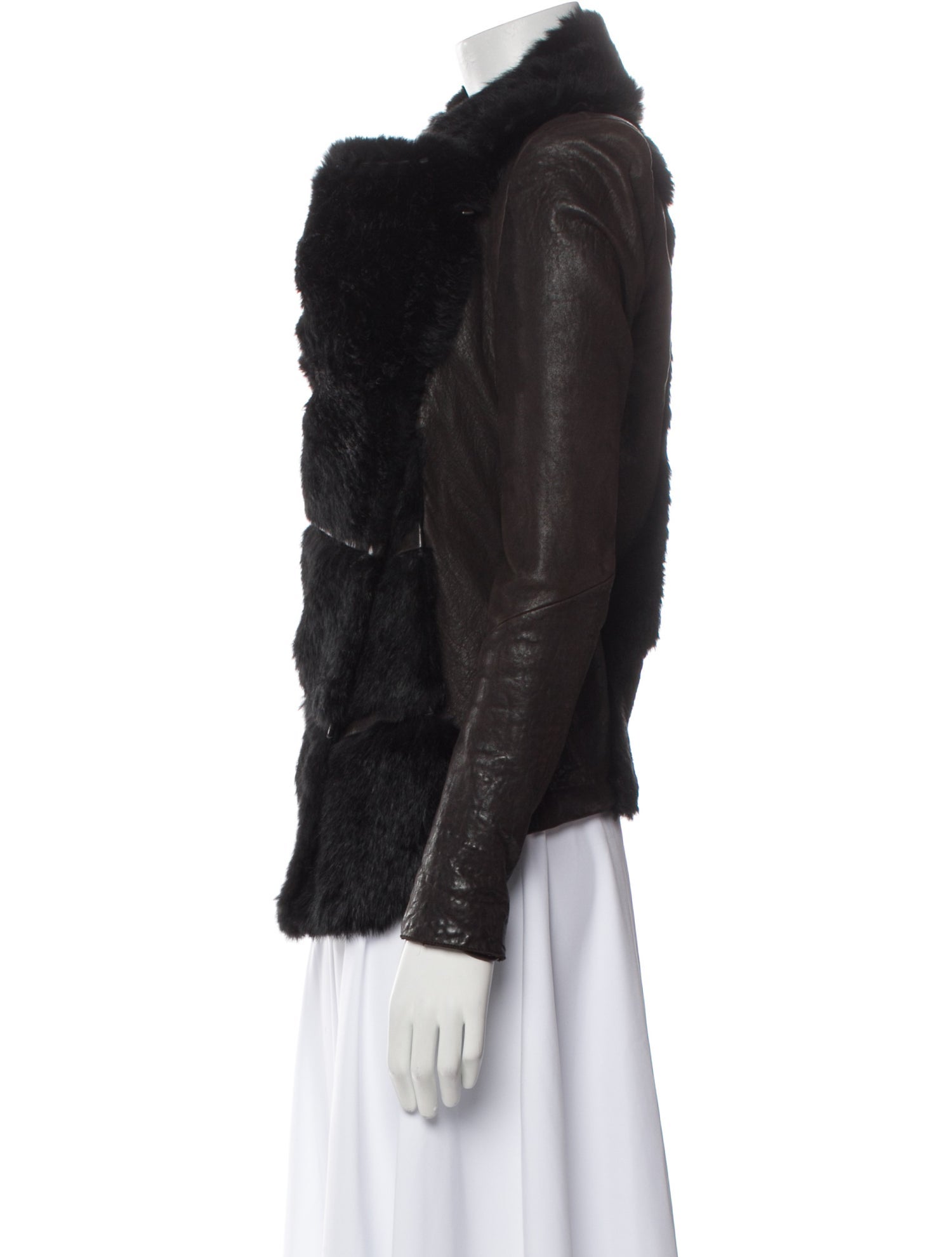 Helmut Lang Cashmere Fur Jacket