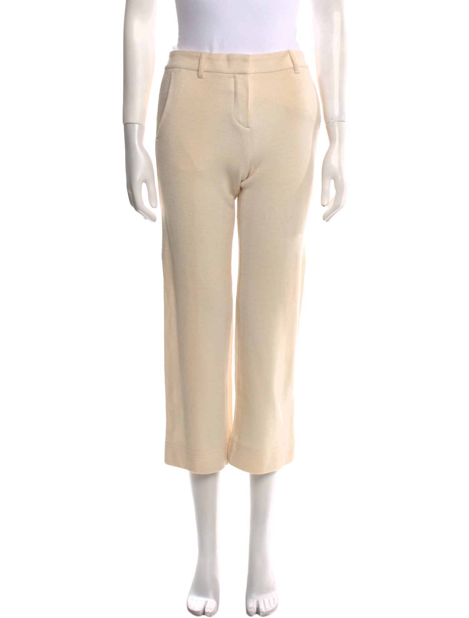 Helmut Lang Wool Straight Leg Pants