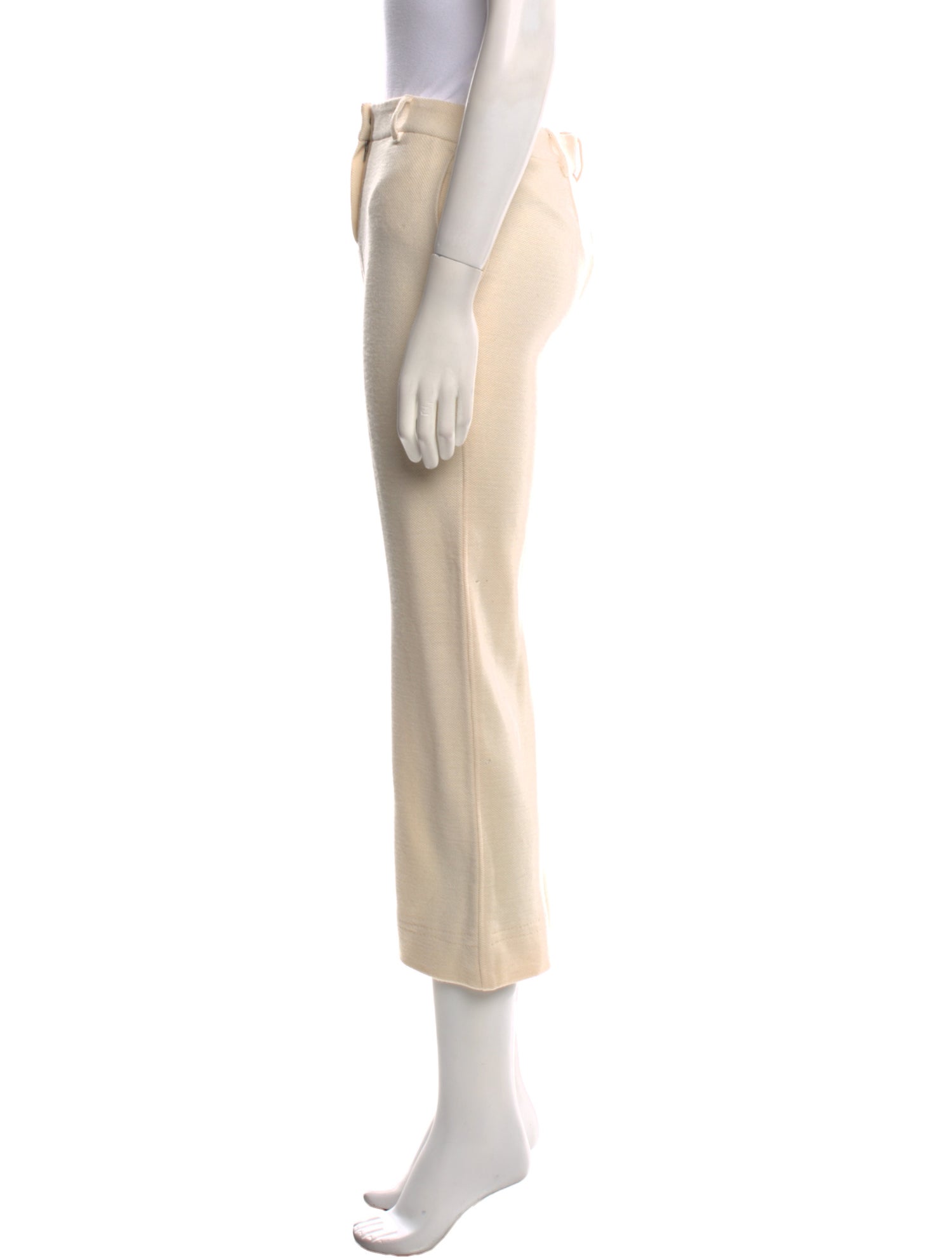 Helmut Lang Wool Straight Leg Pants