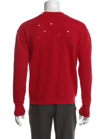 Helmut Lang Mock Neck Long Sleeve Polo Sweater