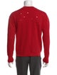 Helmut Lang Mock Neck Long Sleeve Polo Sweater