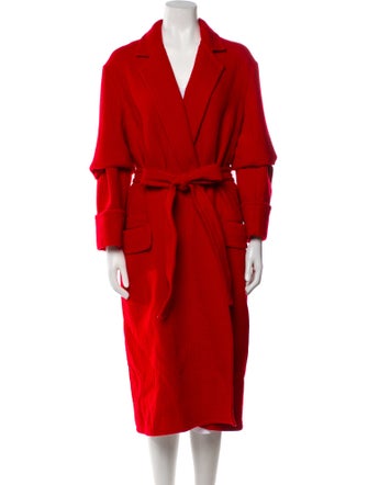 Helmut Lang Virgin Wool Trench Coat