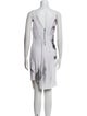 Helmut Lang Printed Knee-Length Dress