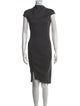 Helmut Lang Wool Midi Length Dress