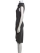 Helmut Lang Wool Midi Length Dress