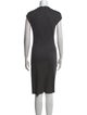 Helmut Lang Wool Midi Length Dress