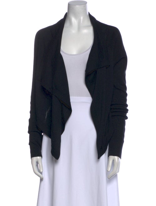 Helmut Lang Open Front Long Sleeve Bodysuit