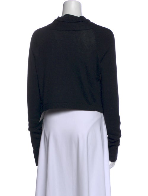 Helmut Lang Open Front Long Sleeve Bodysuit