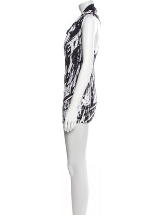 Helmut Lang Printed Mini Dress