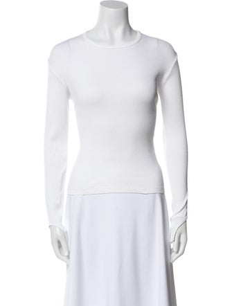 Helmut Lang Crew Neck Long Sleeve Top