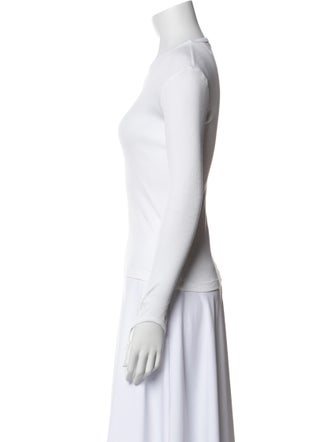 Helmut Lang Crew Neck Long Sleeve Top