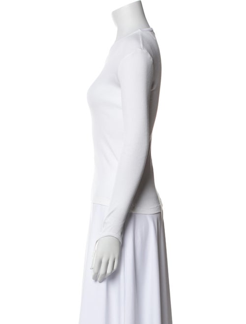 Helmut Lang Crew Neck Long Sleeve Top