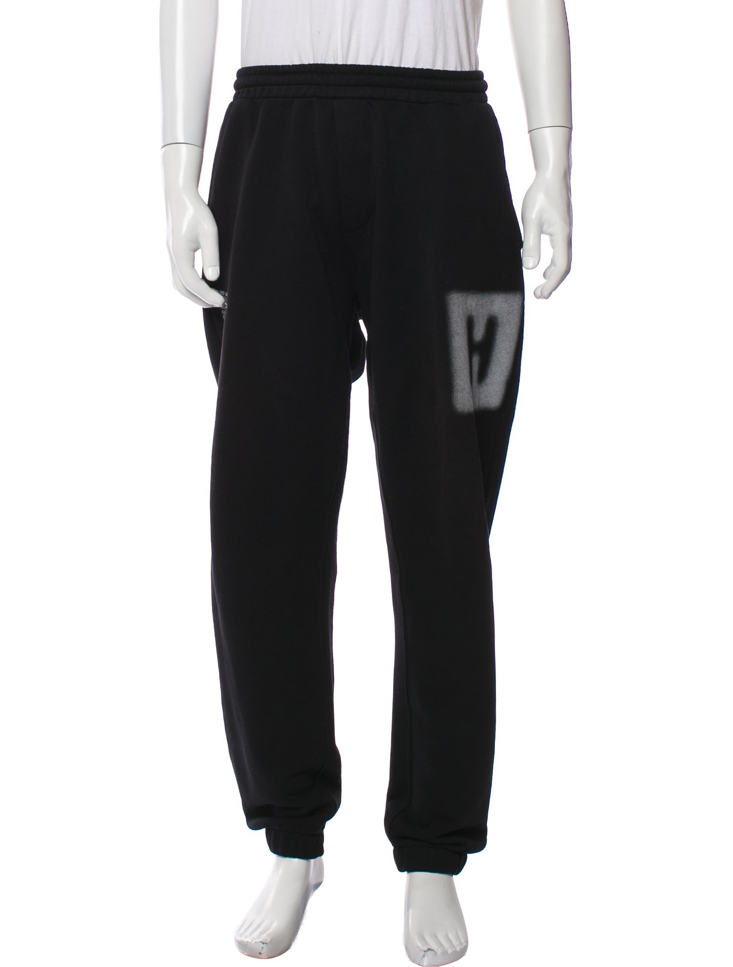 Helmut Lang Graphic Print Lounge Bottoms