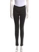 Helmut Lang Lamb Leather Skinny Leg Pants