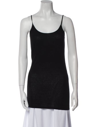 Helmut Lang Scoop Neck Sleeveless Top