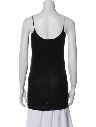Helmut Lang Scoop Neck Sleeveless Top