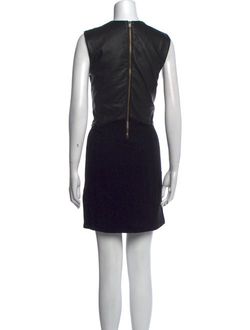 Helmut Lang Crew Neck Mini Dress