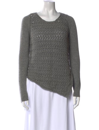 Helmut Lang Wool Scoop Neck Sweater