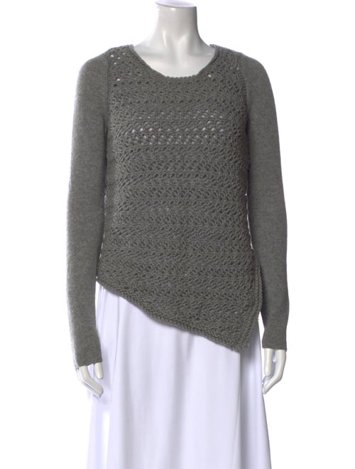 Helmut Lang Wool Scoop Neck Sweater