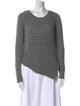 Helmut Lang Wool Scoop Neck Sweater
